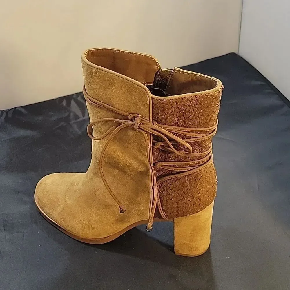 BRAND NEW JOHNSON & MURPHY ADLEY BLOCK HEEL BOOT